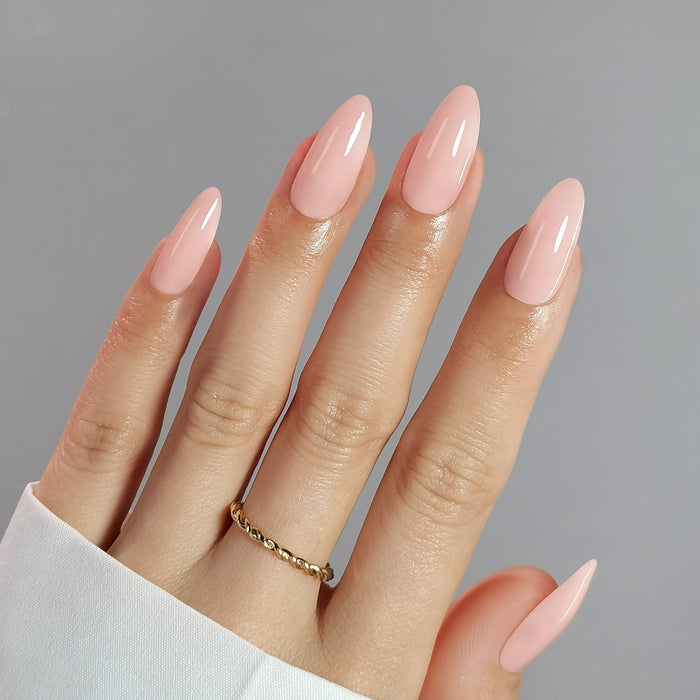 Woollahra Blush Press-On Gel Nails