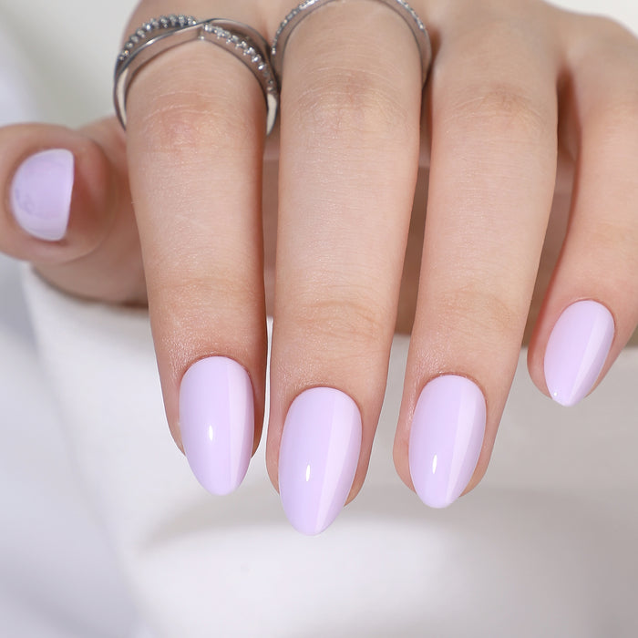 Lavender Bay Lilac Press-On Gel Nails