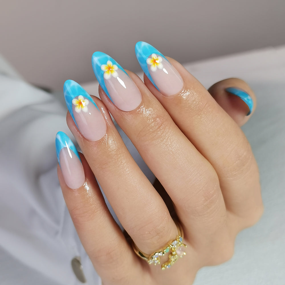 Yacht Social Press-On Gel Nails