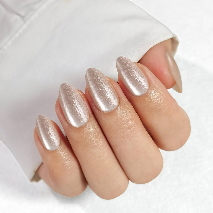 Barangaroo Lights Shimmer Press-On Gel Nails