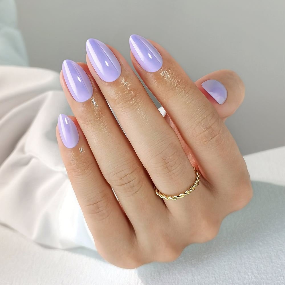 Jacaranda Season Press-On Gel Nails