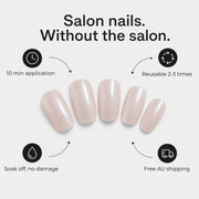 Harbour Noir Press-On Gel Nails